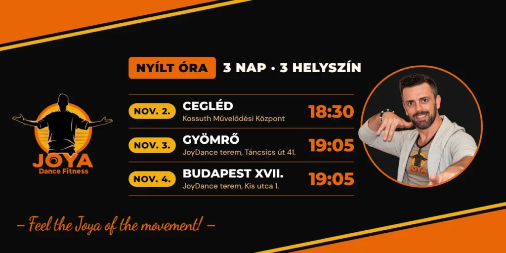 JOYA DANCE FITNESS NYÍLT ÓRA