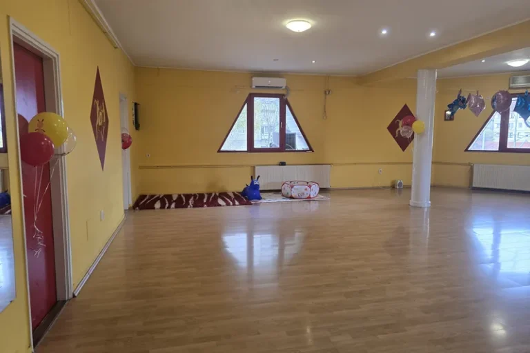 JoyDance terem — Budapest XVII. ker., gyerekfoglalkozáshoz berendezve