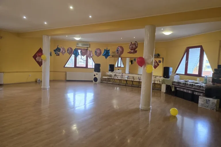 JoyDance terem — Budapest XVII. ker., ünnepi díszben